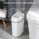 Lixeira CleanTouch Inteligente 12L Sem Toque, Antiodor