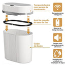 Lixeira CleanTouch Inteligente 12L Sem Toque, Antiodor
