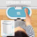Lixeira CleanTouch Inteligente 12L Sem Toque, Antiodor